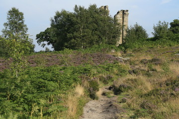 Industrial ruins in Nidderdale, England