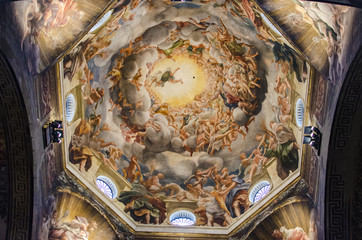 Parma cathedral in Italy