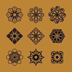 arabic islamic decoration vector pattern