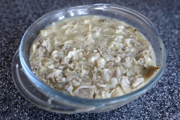 Russian meat jelly