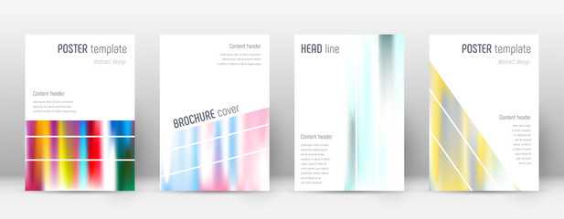 Flyer layout. Geometric interesting template for Brochure, Annual Report, Magazine, Poster, Corporate Presentation, Portfolio, Flyer. Alluring lines cover page.
