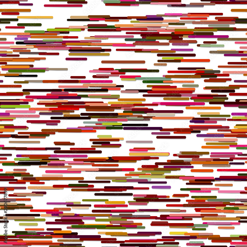 Poster seamless abstract irregular horizontal stripe pattern background - vector graphic