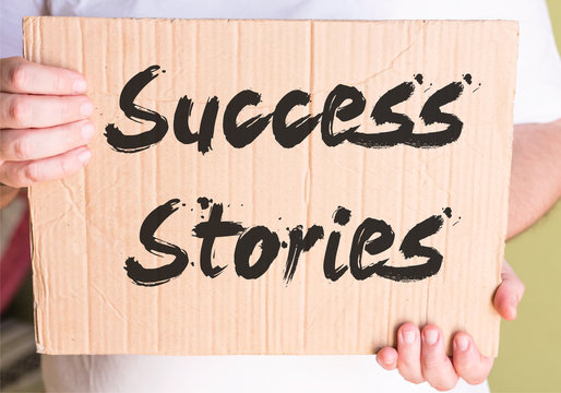 Success Stories concept