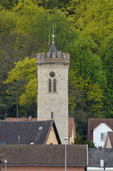 uhrturm in oppenheim