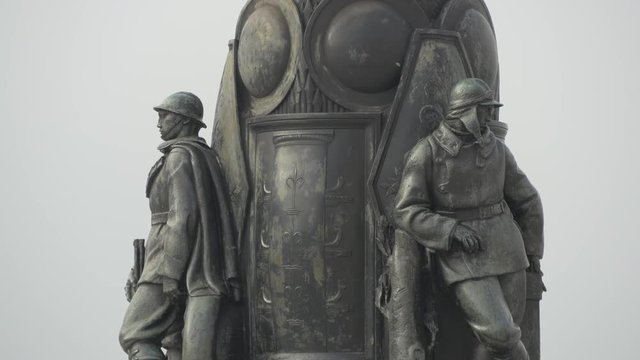 War Memorial in Piazza della Unita , Trieste