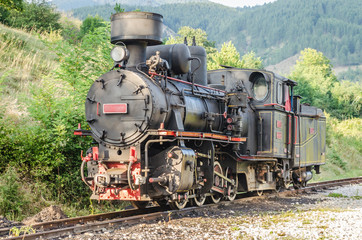 Obraz na płótnie Canvas locomotives old Yugoslavia 