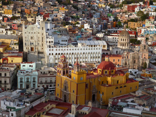 Panor&aacute;mica de la ciudad de Guanajuato