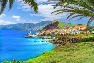 Quinta de Lorde village resort, Canical region, Madeira island - obrazy, fototapety, plakaty