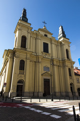Obraz premium The Church of St. Francis in Warsaw