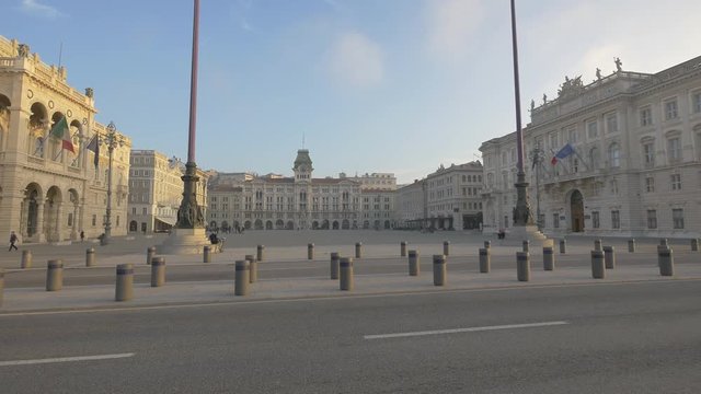 Piazza dell'Unit&radic;&dagger; d'Italia in Trieste 