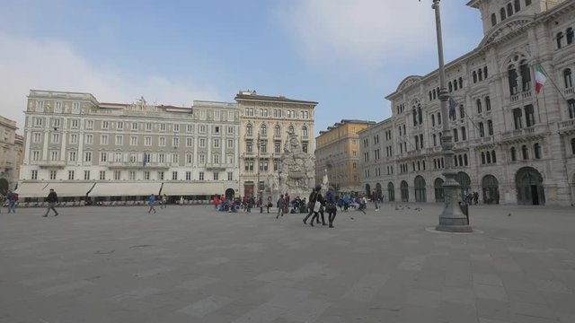 Piazza dell'Unit&radic;&dagger; d'Italia in Trieste