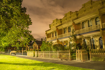 Melbourne- Australian 19th Century Terraced Neighbourhood
