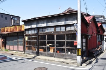 Fototapeta na wymiar old joiner in Japan
