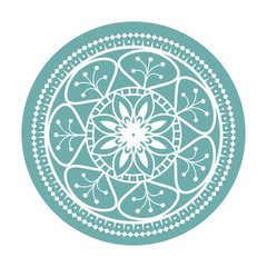 colorful and circular mandala mandala vector illustration design