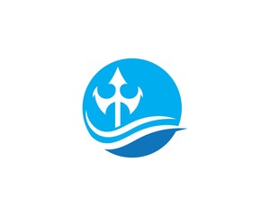 Trident Logo Template