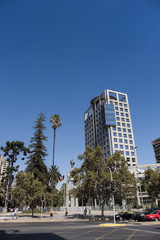 Obraz premium High Rise building in Santiago, Chile