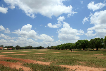 Fototapeta na wymiar Field - Soroti, Uganda, Africa