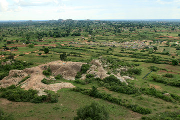 Fototapeta na wymiar Rural Area - Uganda, Africa