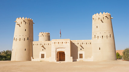 Fototapeta na wymiar Fort in the Liwa Crescent area of the UAE