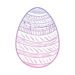 happy easter egg paint