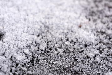 Ice texture tracery tracks tranquil,