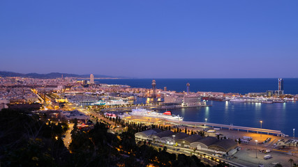 Obraz premium Barcelona Port, Barcelona, Spain