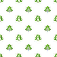 vector seamless repeating illustration floral pattern leaves