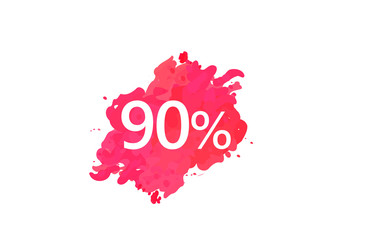 90 Percent Discount Water Color Design