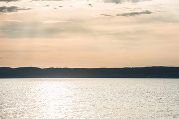Blick über Neusiedler See