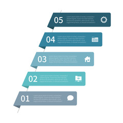 Various business infographic, infographic chart, vector infographic elements