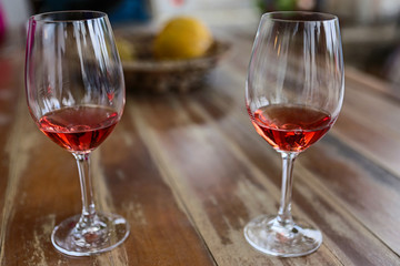 wine tasting on Crete Greece