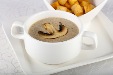 Mushroom cream soup