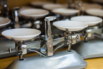 School scales for students natural sciences class