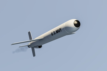 Tomahawk cruise missile 3d