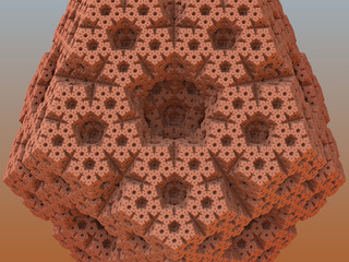 Bilder von 3 dimensionalen Fraktalen 