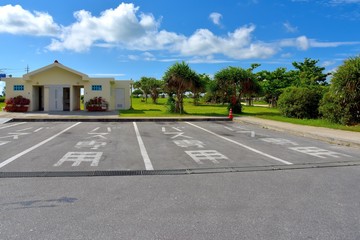 バス専用の駐車場