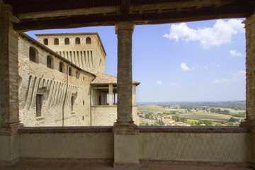 Langhirano, Castello di Torrechiara, Emilia Romagna, Italia, Italy