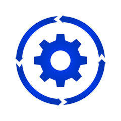 Gear turn icon