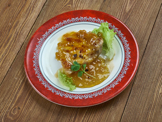 Apricot Dijon Pork Chops
