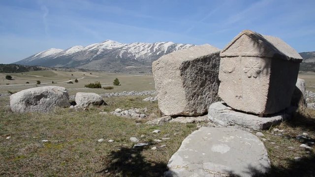 Stecak,  monumental medieval tombstones.