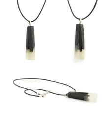 Jewelery Pendant with Translucent Crystal