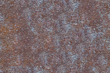 seamless texture of old rusty metal
