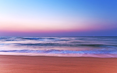 Purple Dawn Seascape