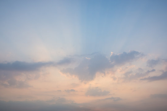 Sky and clouds background