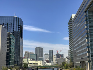 Obraz premium Miasto Japonii