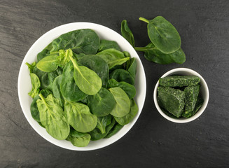 Fresh Spinach Leaves
