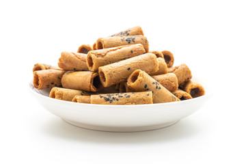 Thai crispy coconut roll