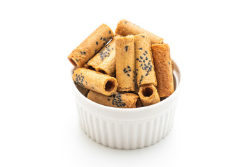 Thai crispy coconut roll