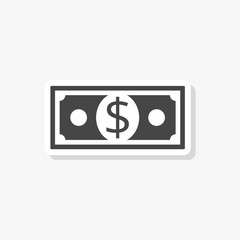 Money design sticker, Money Vector Design Illustration, simple vector icon