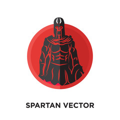 spartan vector logo isolated on white background for your web, mobile and app design